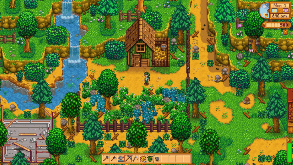Make your farm Great in Stardew Valley.