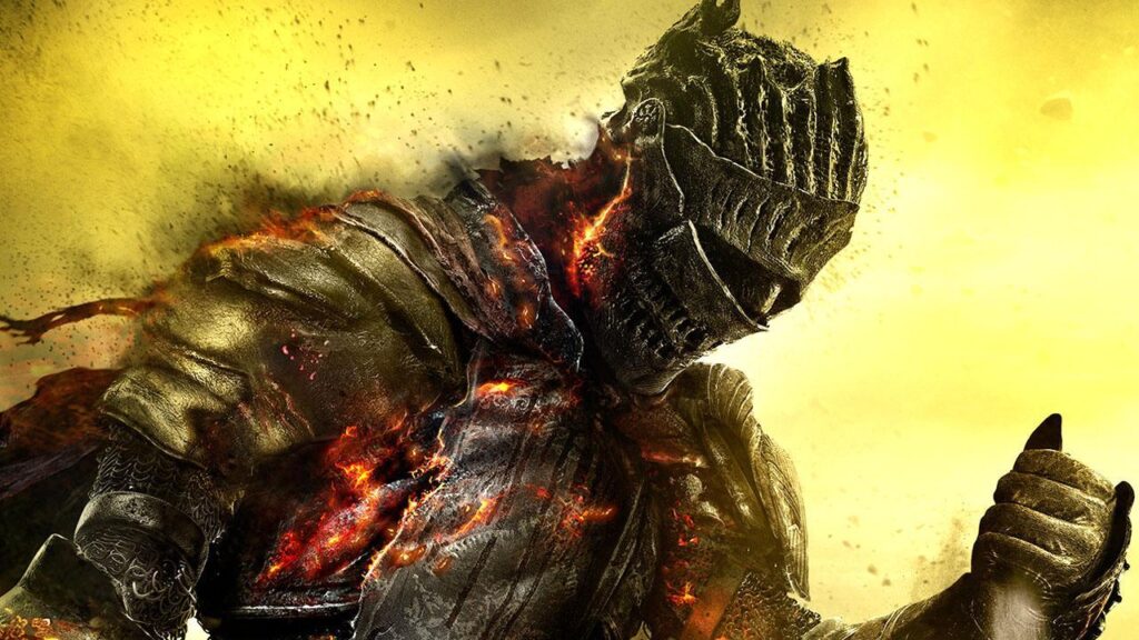 a picture of Dark Souls 3.