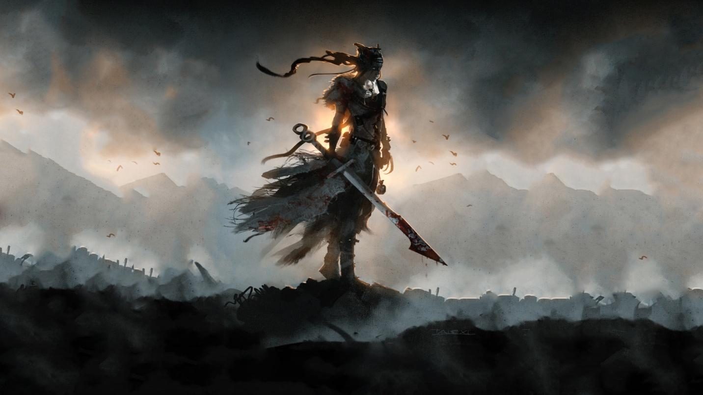 A video game artwork.