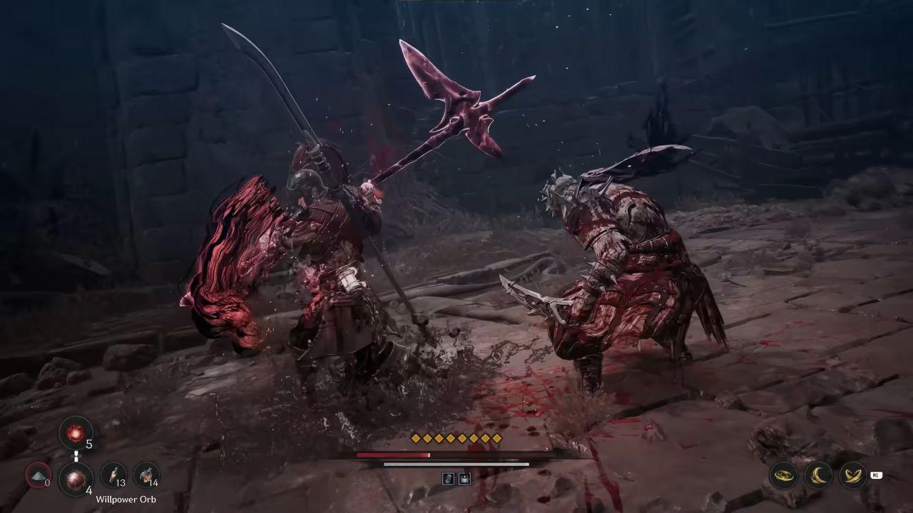 a screenshot of First Berserker Khazan.
