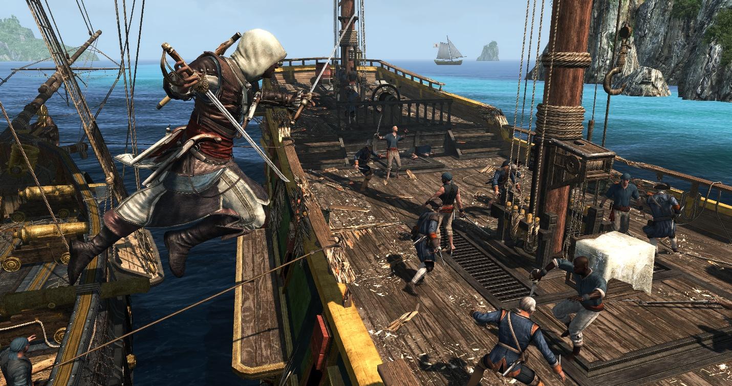 Edward Kenway, the pirate in Assassin’s Creed IV: Black Flag.