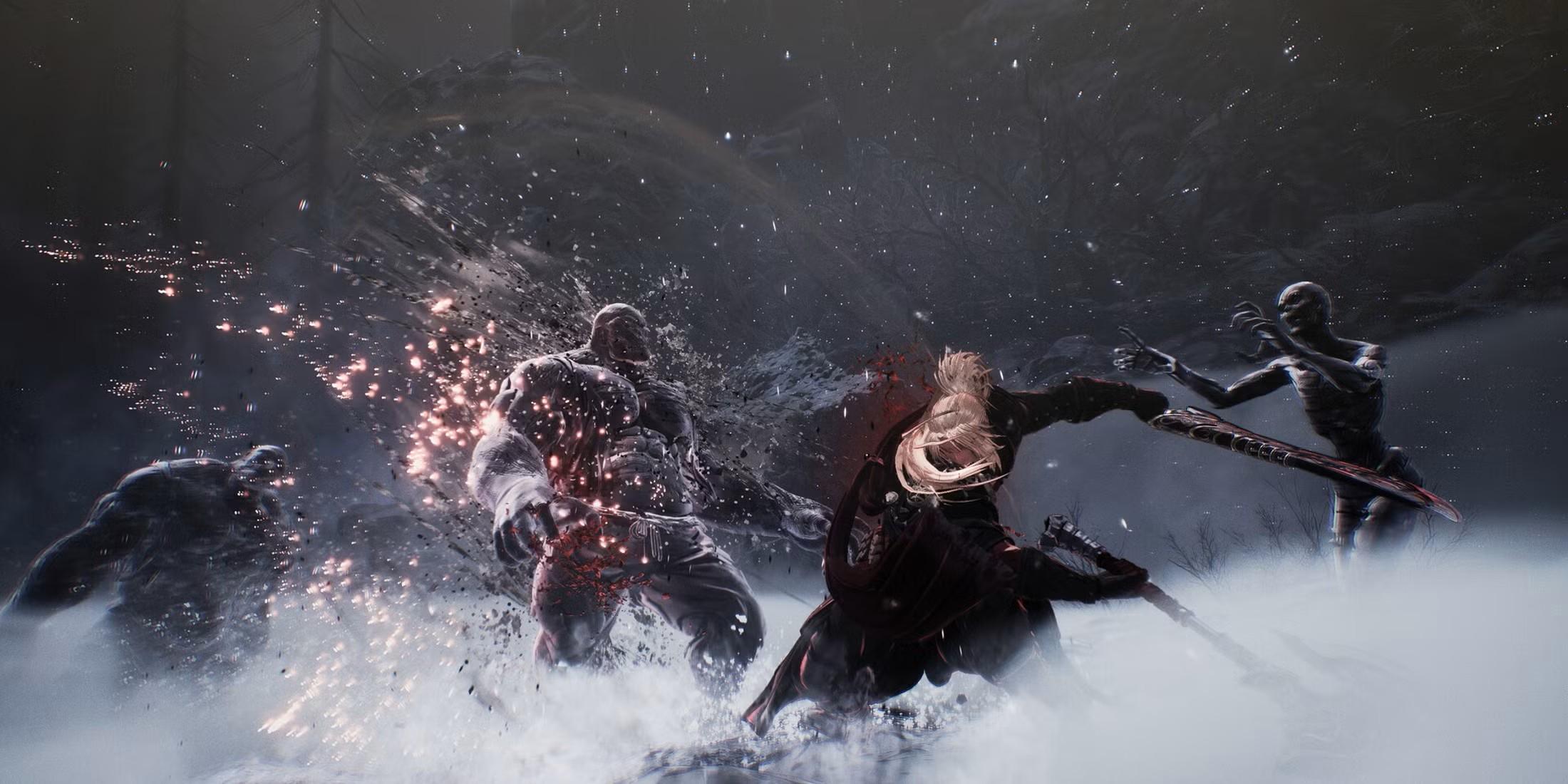 go into the battle with dozens of monsters in First Berserker Khazan.