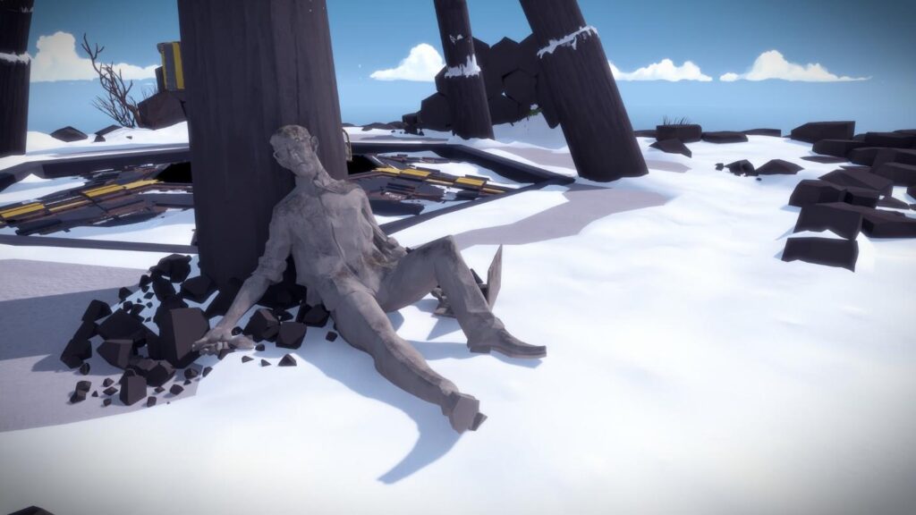 a screenshot of The Witness. 