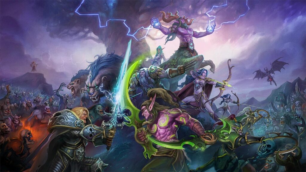 Official art of Warcraft III: Reforged.

