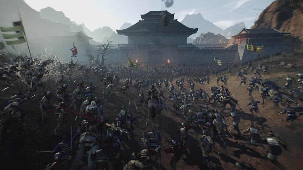 An official picture of Dynasty Warriors Origins.
