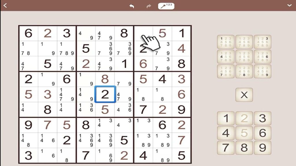 a picture of your favorite puzzle game, Sudoku.

