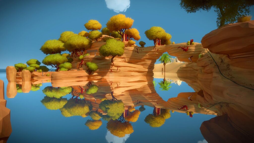  Image of The Witness gameplay.
