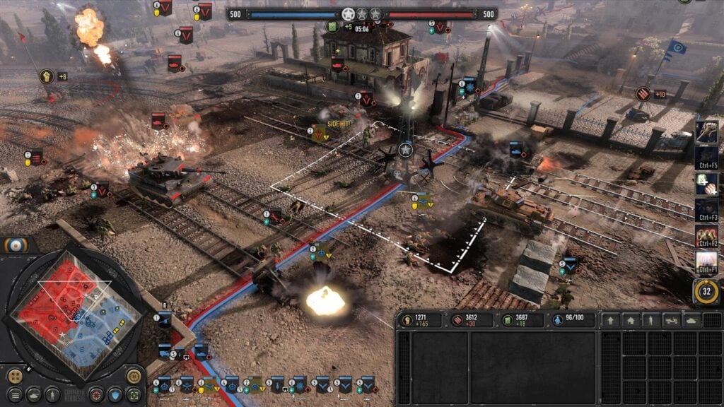  A wallpaper of Company of Heroes 3.
