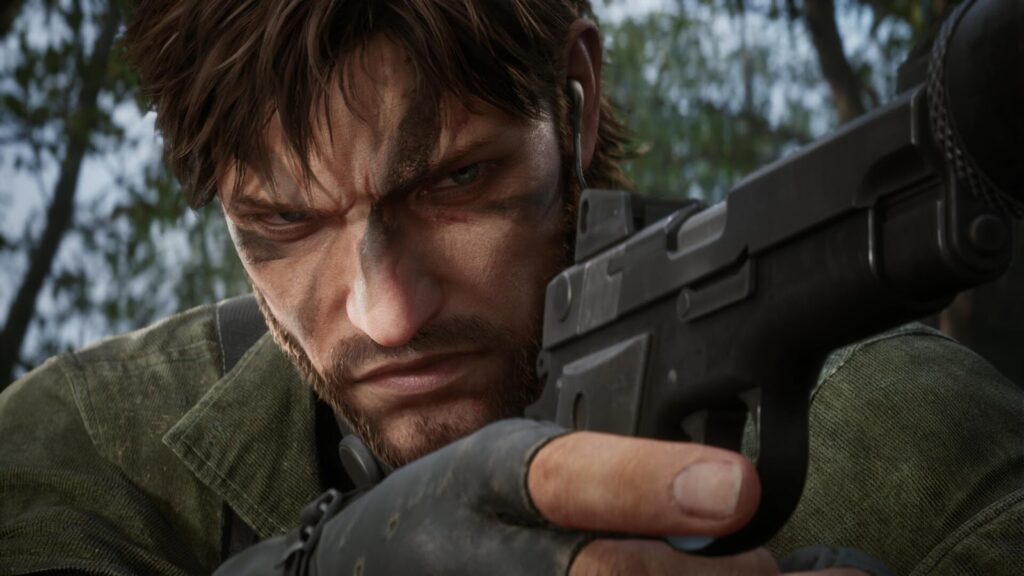  An official picture of Metal Gear Solid Delta: Solid Snake.
