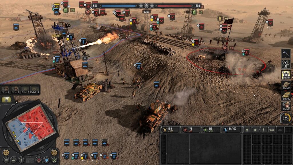  A wallpaper of Company of Heroes 3.
