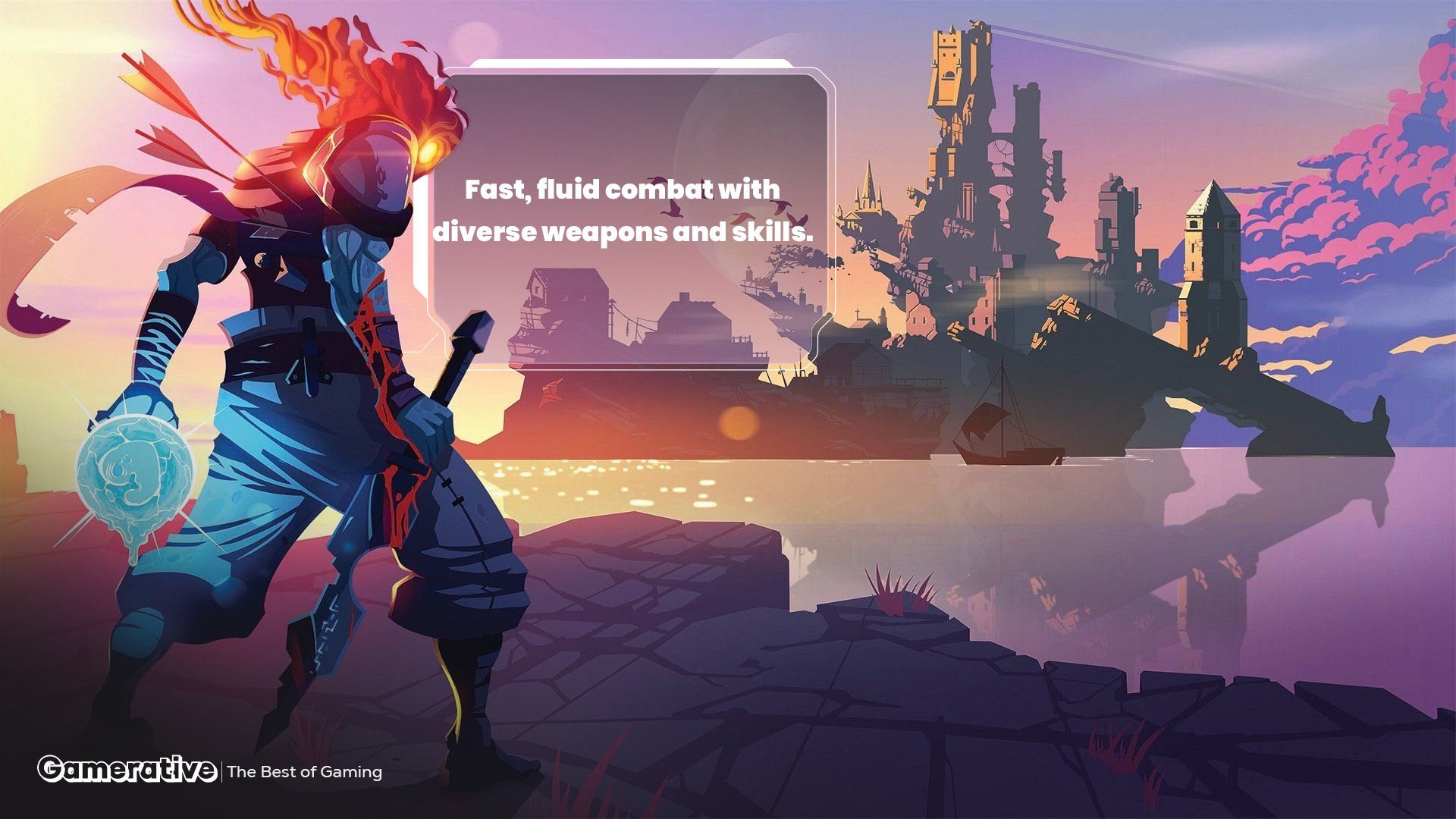 A wallpaper of Dead Cells.