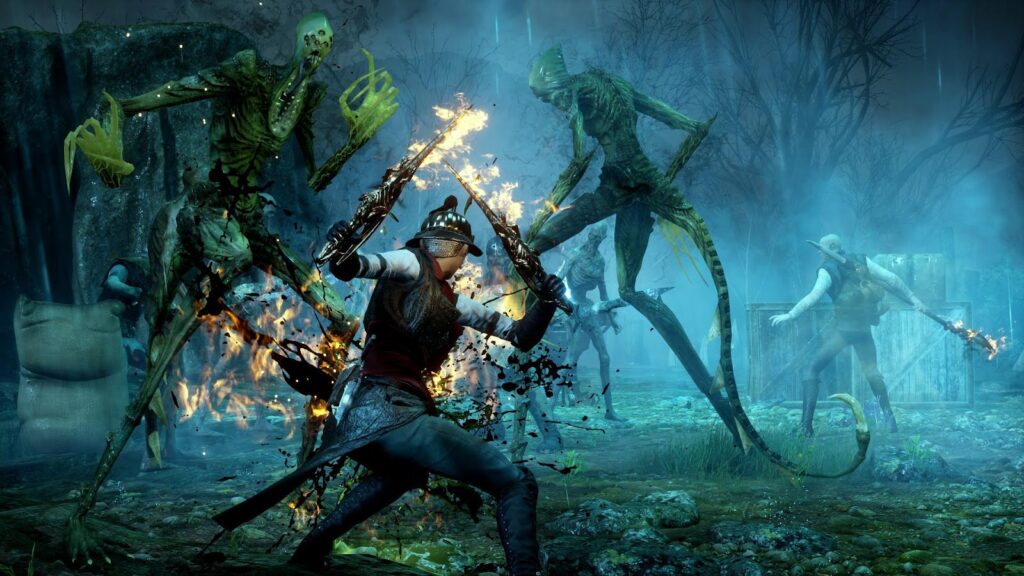 fight magical creatures in Dragon Age: Inquisition.
