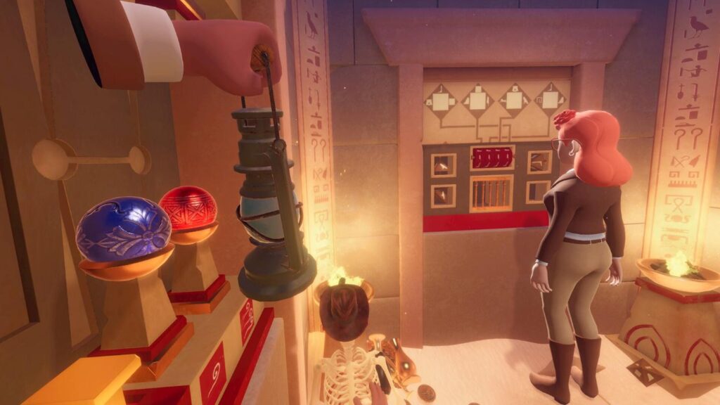 a screenshot of Escape Simulator. 
