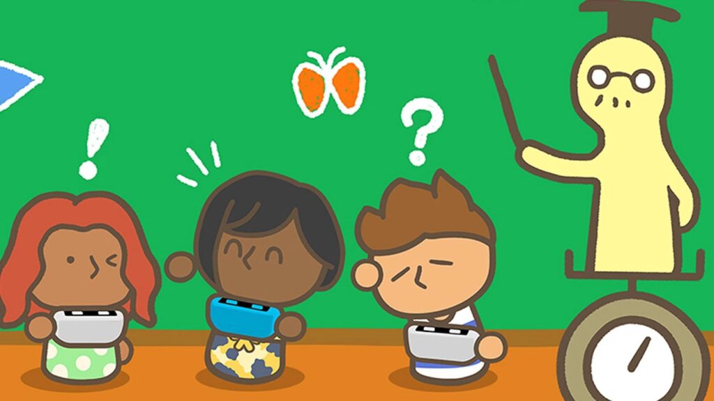 Image of Big Brain Academy: Brain vs Brain gameplay.