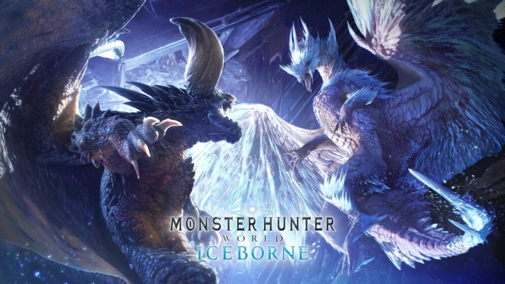  a wallpaper of Monster Hunter: World: IceBorne. 
