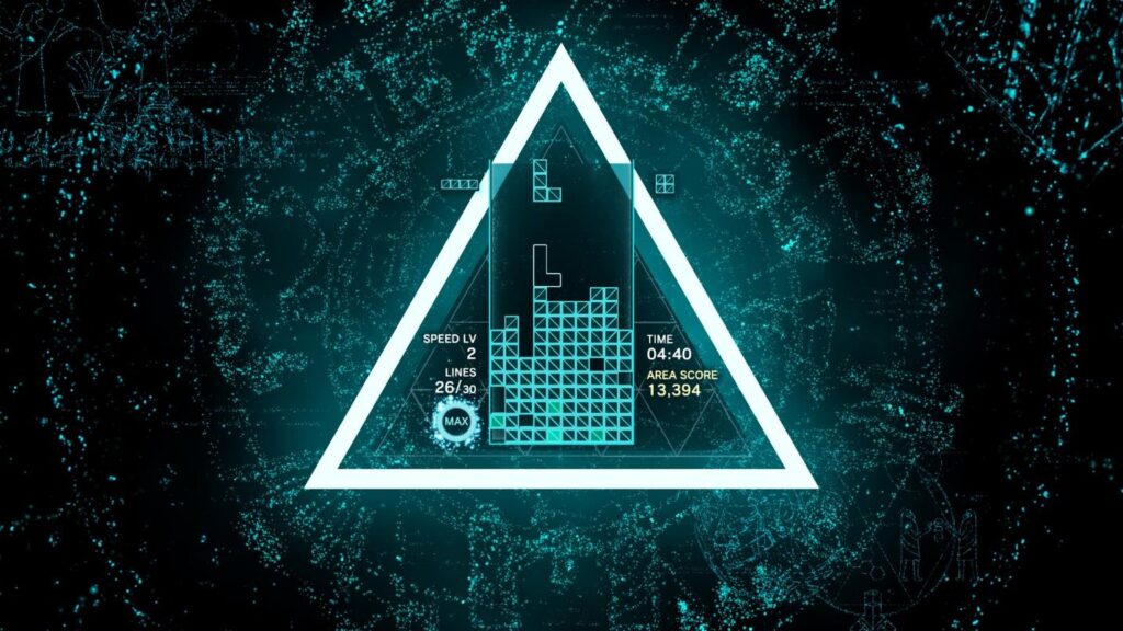 the magnificent world of Tetris Effect: Connected. 
