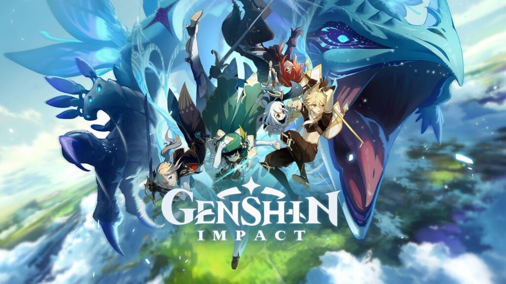 An official picture of Genshin Impact.
