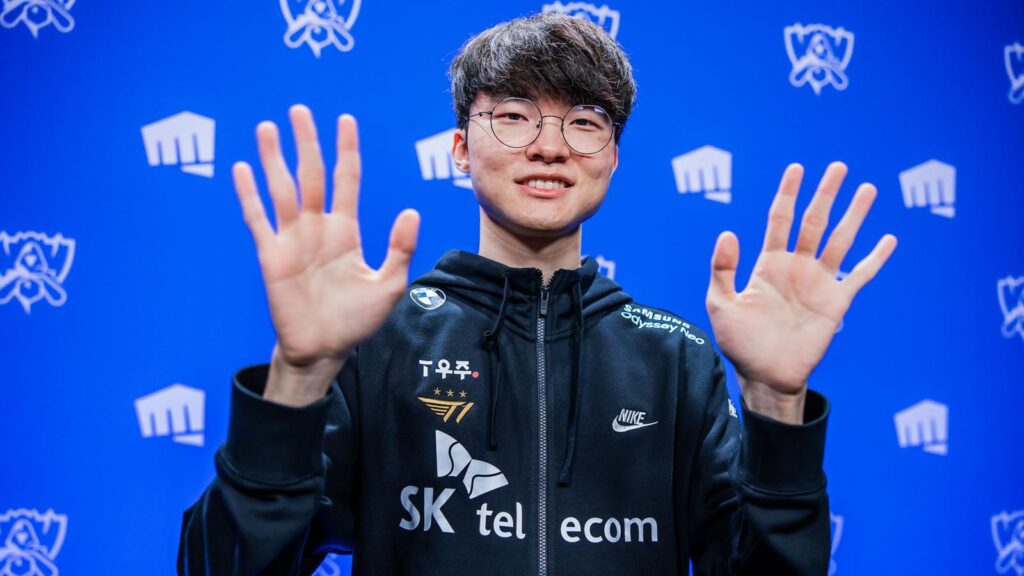 Image of Faker.
