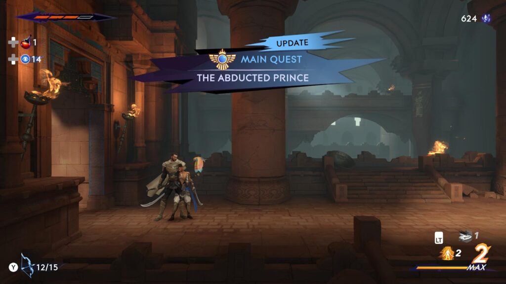 A wallpaper of Prince of Persia: The Lost Crown.