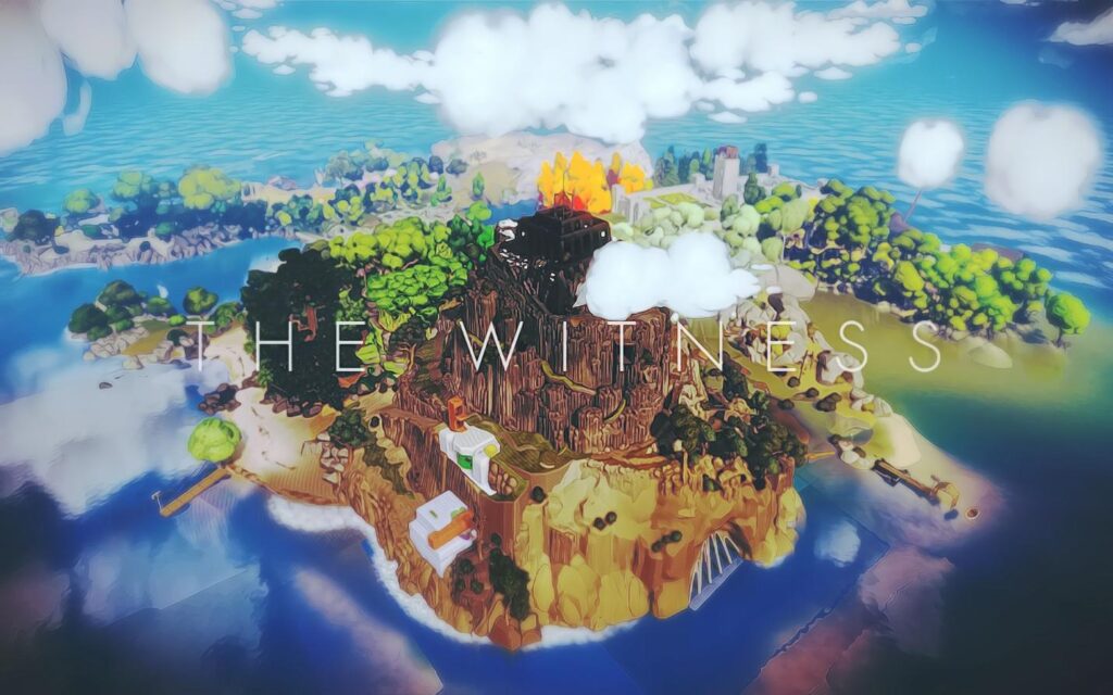 a picture of The Witness. 
