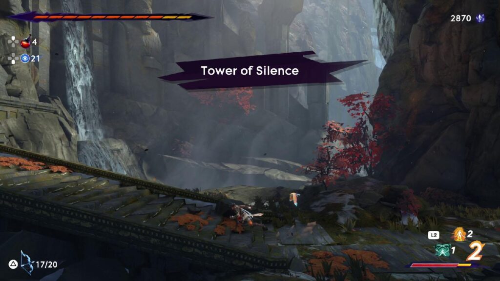  Image of Prince of Persia: The Lost Crown gameplay.
