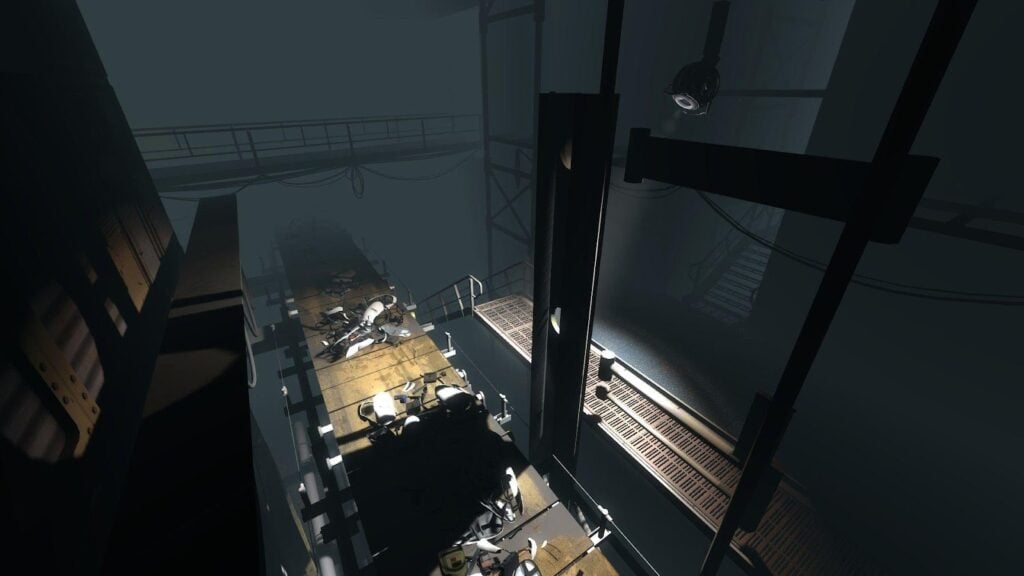 Image of Portal 2 gameplay.
