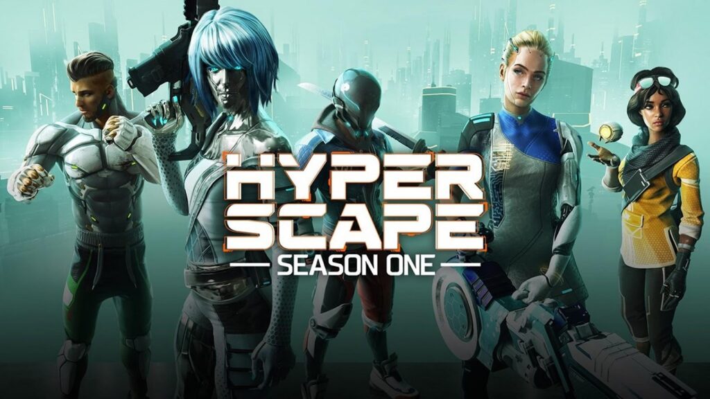  a picture of Hyper Scape. 