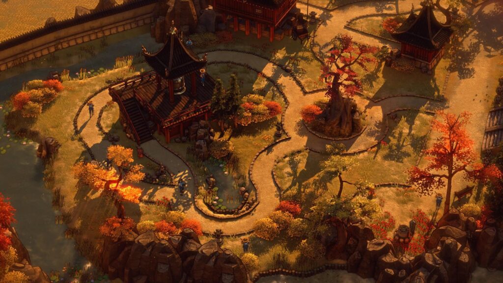  Image of Blades of the Shogun gameplay.

