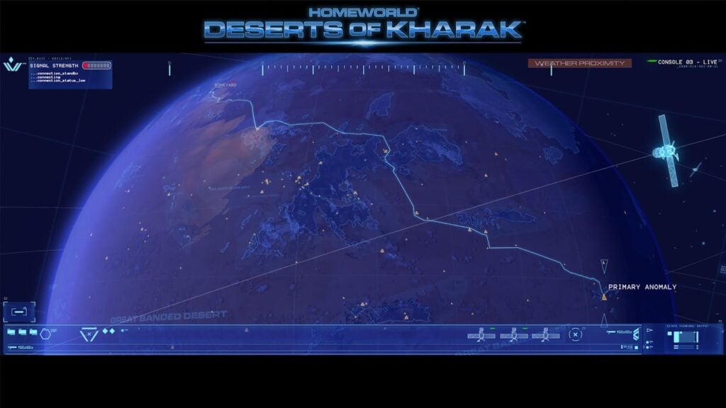 An official picture of HomeWorld: Deserts of Kharak.
