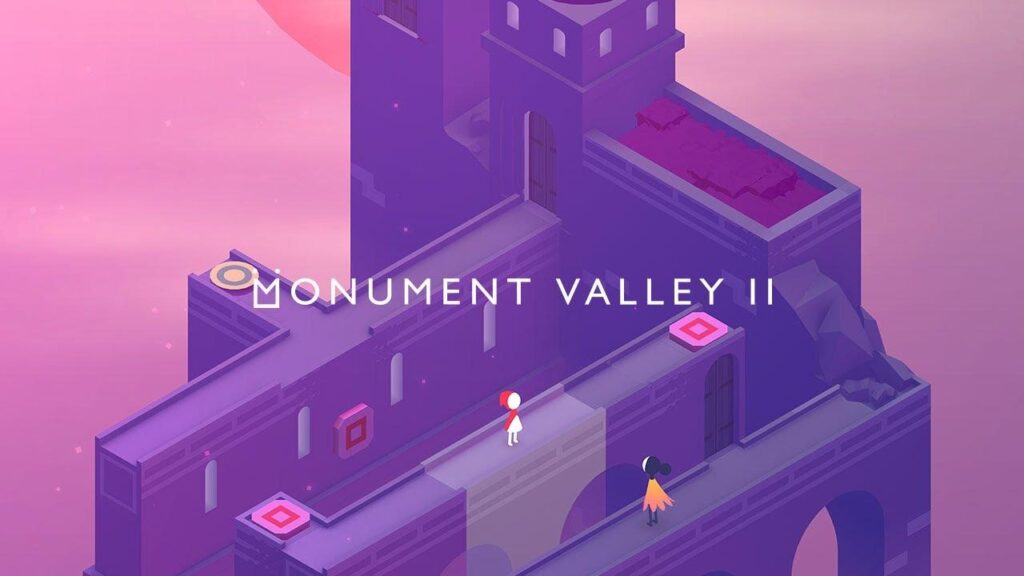 a picture of Monument Valley 2. 
