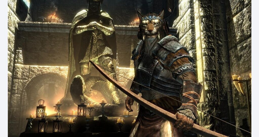 explore lost and forgotten dungeons in Elder Scrolls V: Skyrim.

