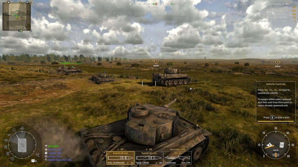 A picture of Tank Squad.
