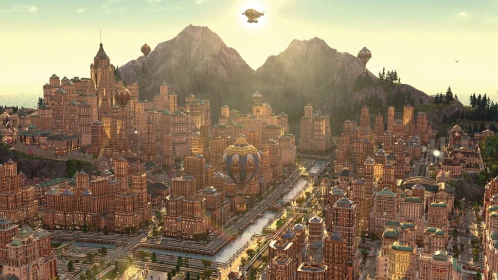 An official picture of Anno 1800.
