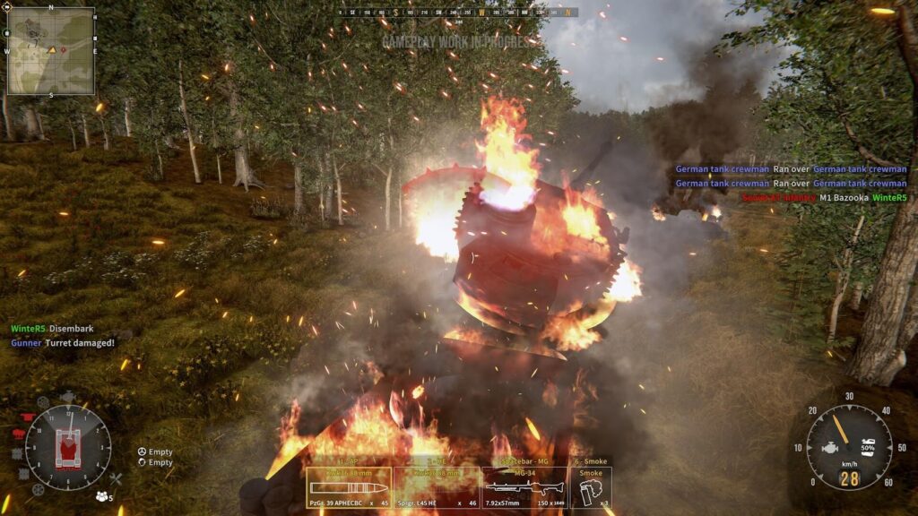 A picture of Tank Squad.
