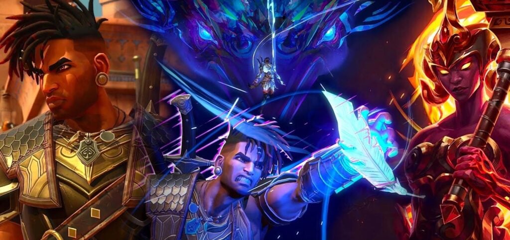 a wallpaper of Prince of Persia: The Lost Crown. 
