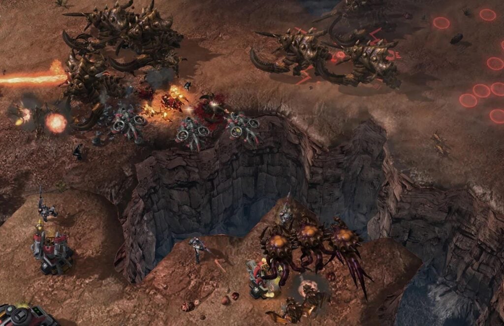 An official picture of StarCraft II.
