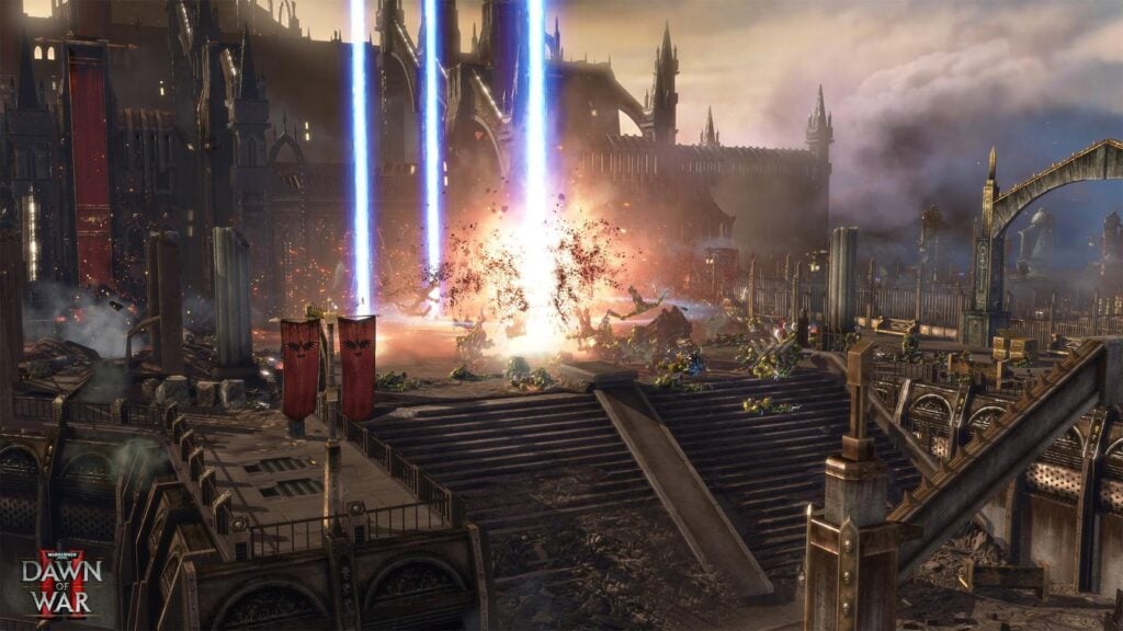 An official picture of Dawn of War II.
