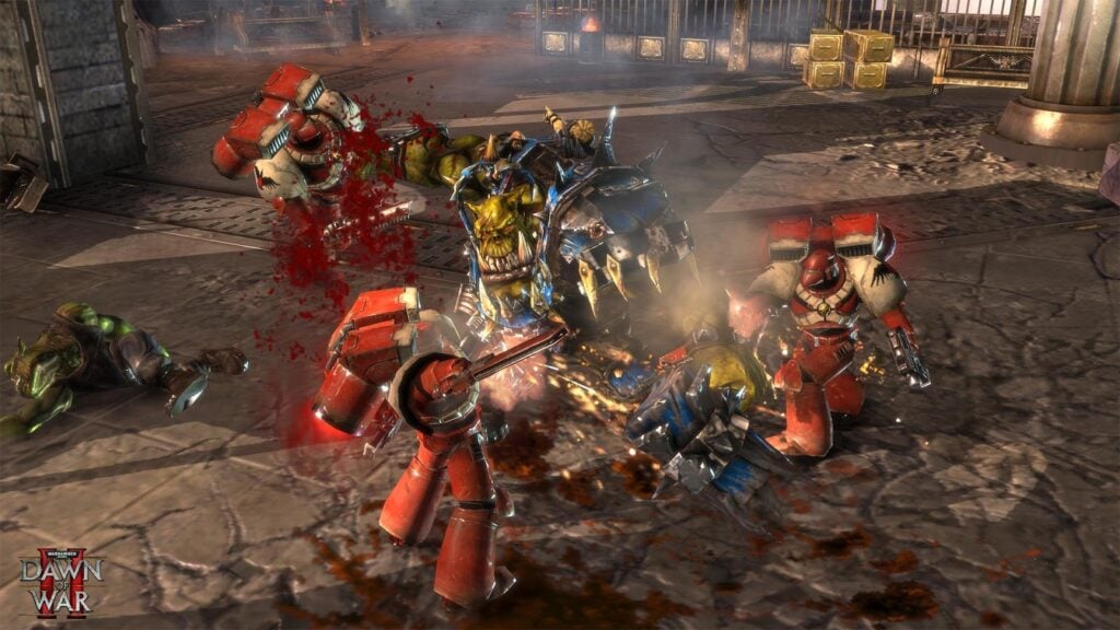 An official picture of Dawn of War II.
