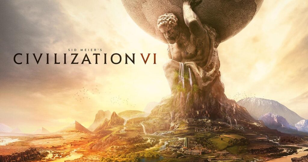 a wallpaper of Civilization VI.
