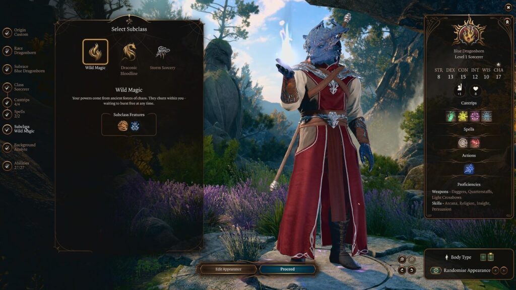 create your favorite hero in Baldur’s Gate 3.
