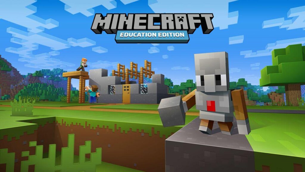 Official art of Minecraft Education.
