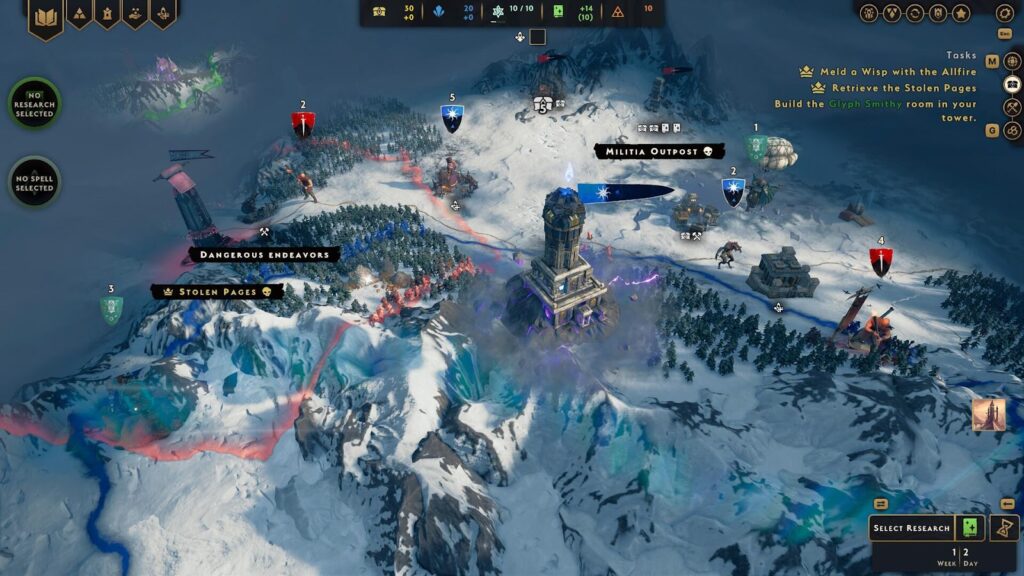 a screenshot of Spellforce: Styx Battle. 
