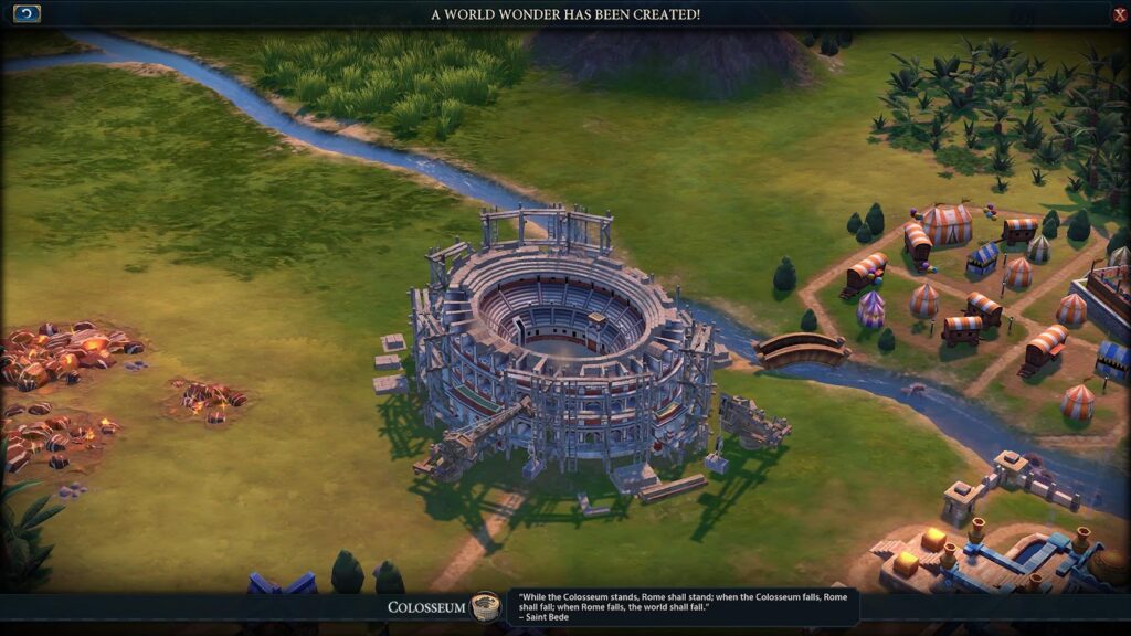 Image of Civilization VI gameplay.
