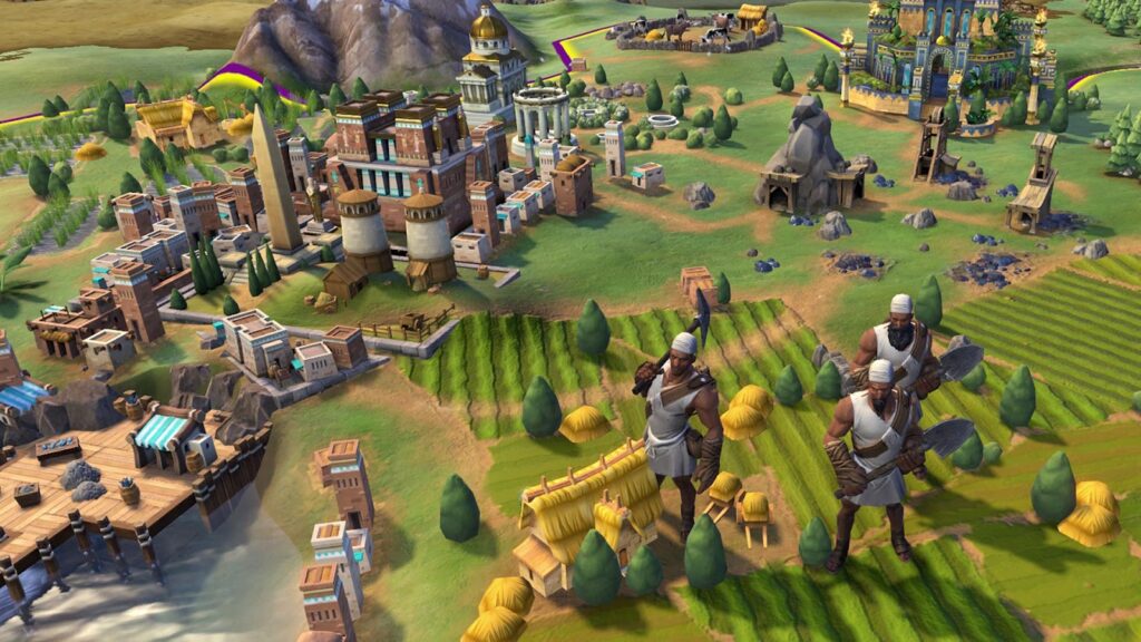 Image of Civilization VI gameplay.
