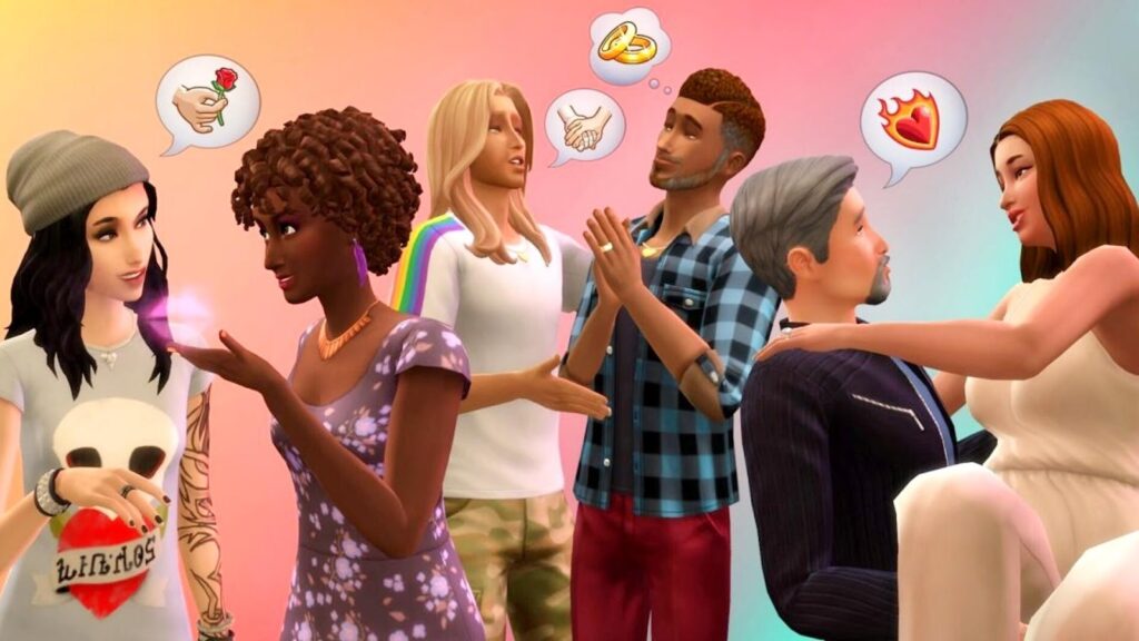 a group of characters in The Sims 4. 
