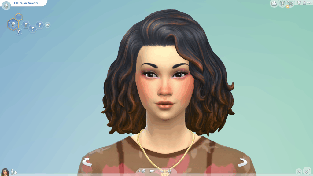 create your own favorite character in The Sims 4. 
