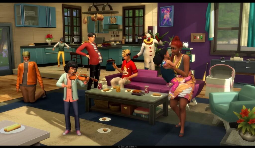  a picture of The Sims 4. 
