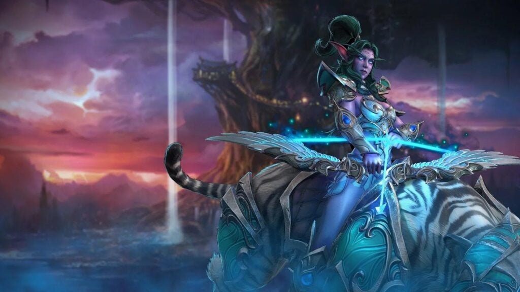 An official picture of Warcraft III: Reforged.
