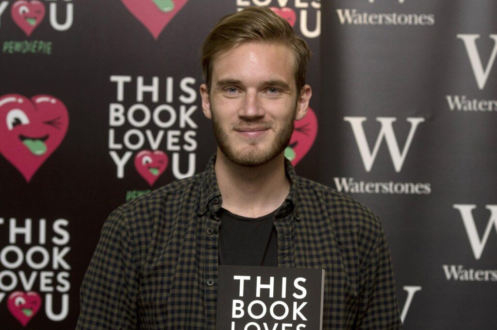  Image of PewDiePie.
