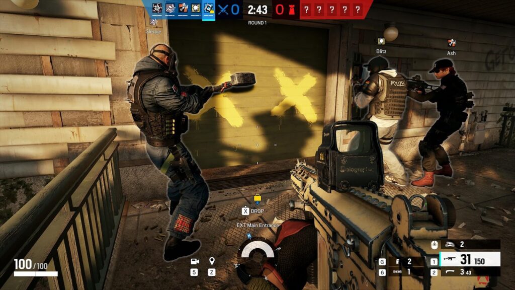 An official picture of Rainbow Six Rauora.
